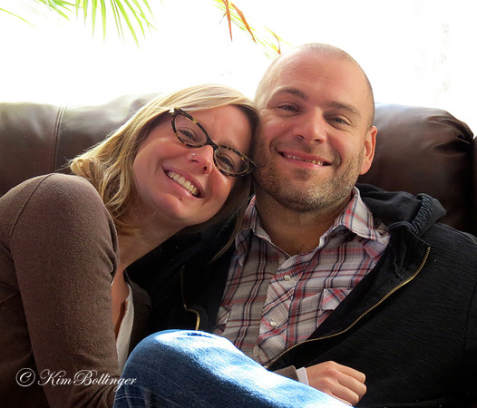 My daughter Sarah and Tony