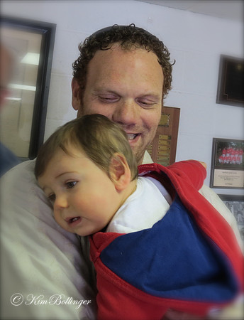 My son-in-law, Josh and his son, Asa