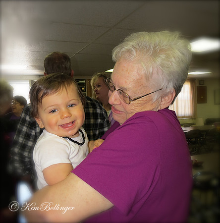 My mom  & Asa - April 2015