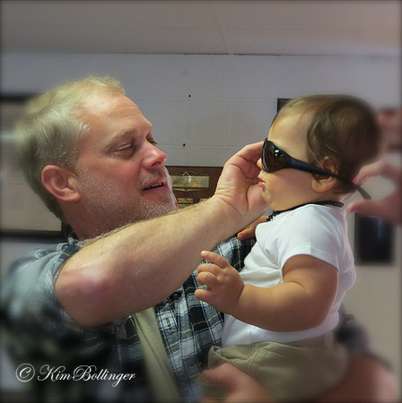 My brother, Eddie and Asa - April 2015