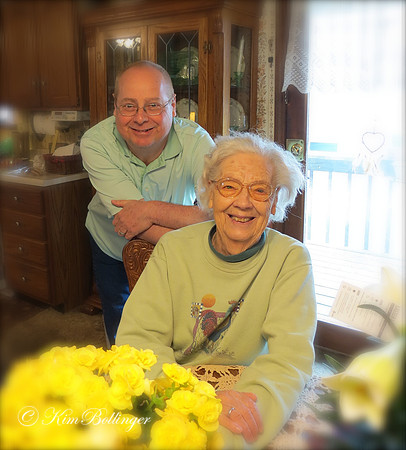 Scott & his mom, Doris - April 2015