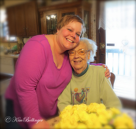 Bethany & Grandma Bollinger - April 2015