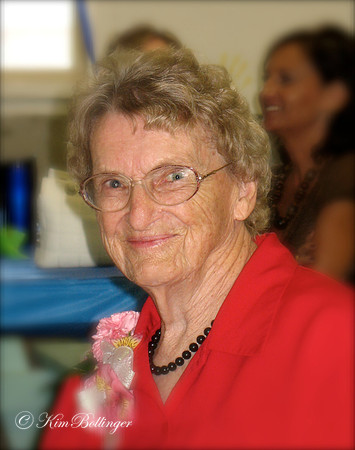 Grandma Rouse at her 90th birthday party