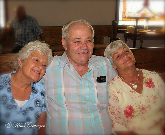 My dad and his twin sisters, Lillie & Rosie