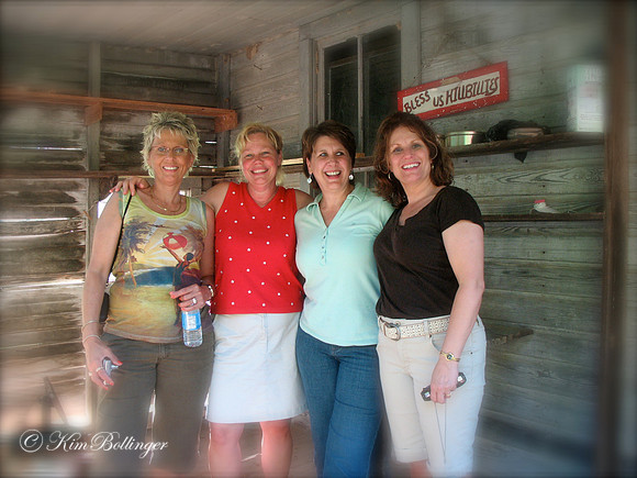 My cousins: Gayle, Debby & Faith