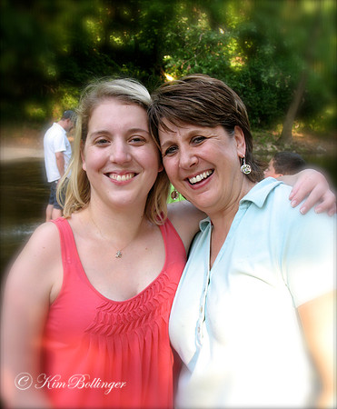 My cousin Debbie and her daughter, Deanna