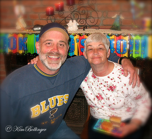 My aunt Rosie and her son Tony