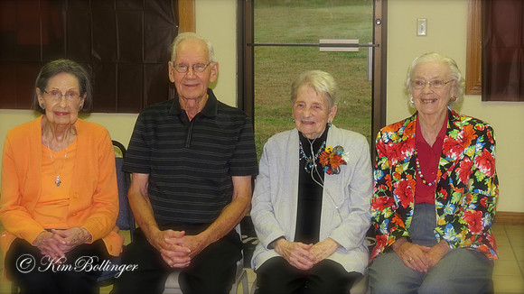 My husband's mom & his dad's brother, Jim & his wife, June and their sister Marie