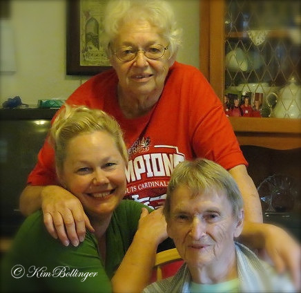 Me, mom, grandma Rouse
