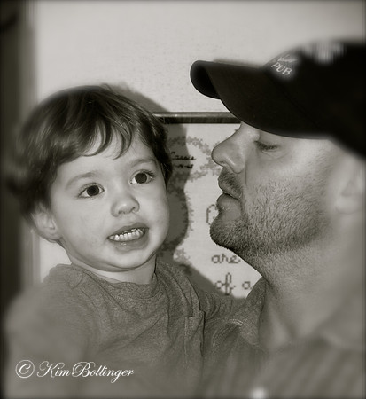 My husband's brother Brian's son's son