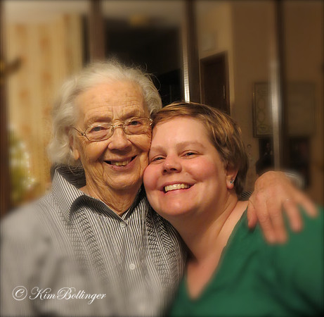 Grandma Bollinger and Bethany