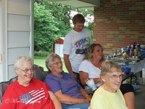 My mom, her sisters Gloria & Nancy, her brother, Bobby, & their mom