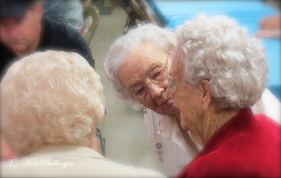 Scott's mother, Doris and her two sisters, Dorothy and Delba
