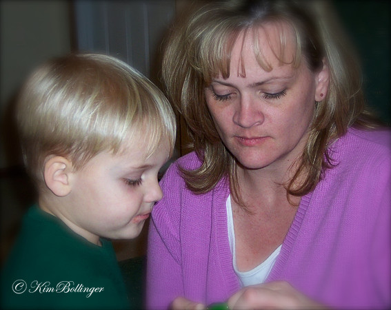 My sister-in-law, Melinda and her son, Joseph