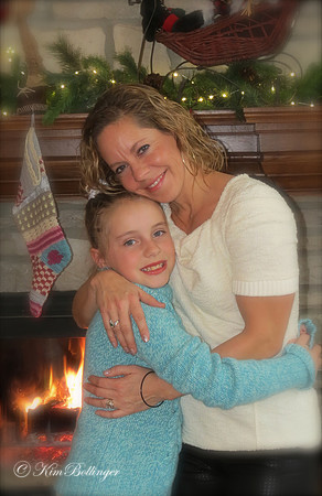 My husband's brother Art's daughter Jennie  and her daughter, Ruthie