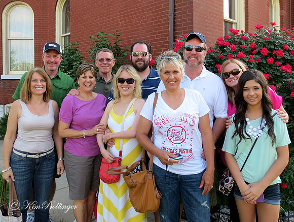 My mom's sister Gladys' kids, Faith, Debby, Gayle & Json and their families