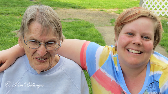 Bethany and Grandma Rouse