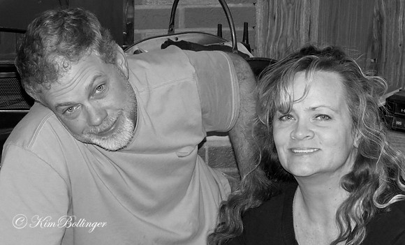 My brother & his wife, Melinda