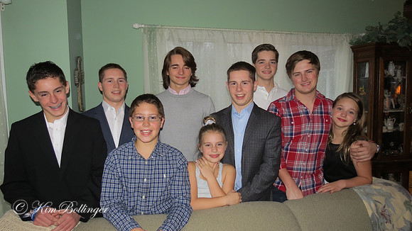 My husband's brother Art's grand kids