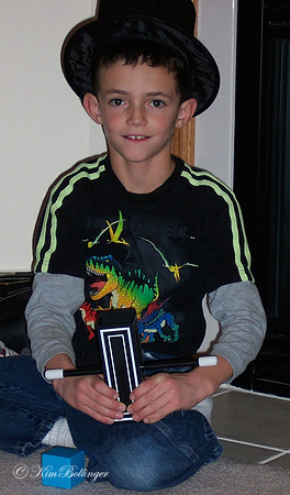 My sister's son, Collin