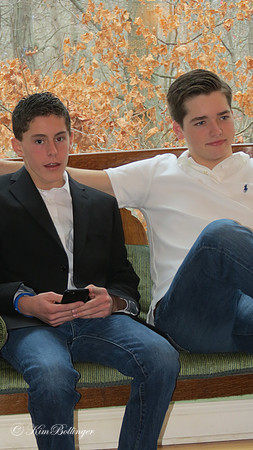 My husband's brother's grand sons, Jessie & Thomas