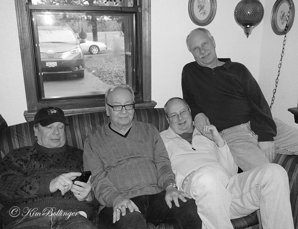 Scott & his brothers, Art, Guy & Brian