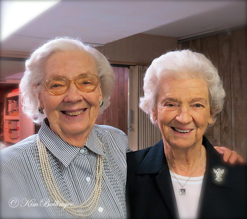 Scott's mother, Doris and her sister, Delba