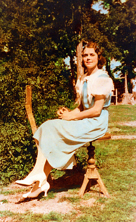 My dad's mother, Pearl Cooper