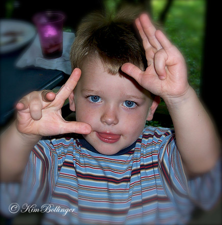 My husband's brother Art's grandson, Thomas