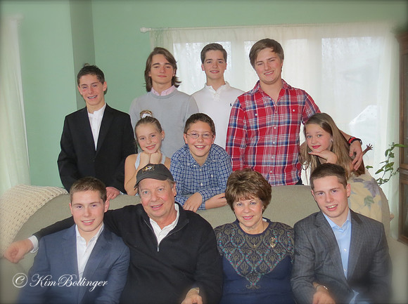 My husband's brother Art & his wife, Joyce and their family
