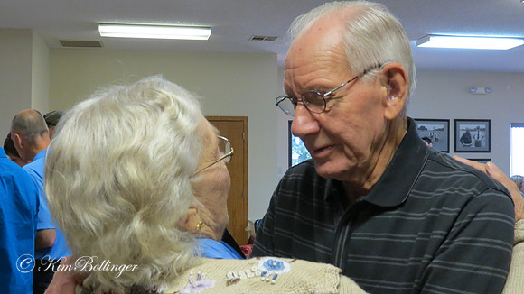 My husband's mom and her brother-in-law, Jim