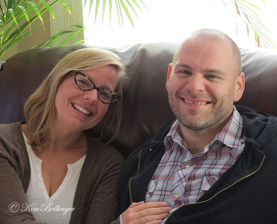 My daughter, Sarah and Tony